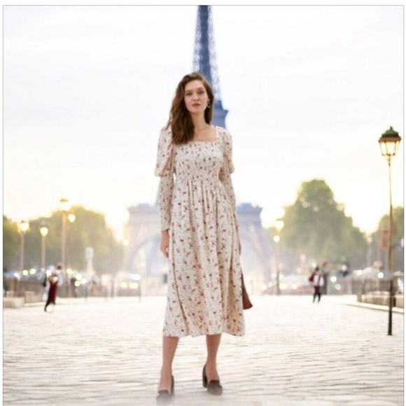 Sister Jane Exclusives Floral Notes Maxi Dress Size L - Picture 14 of 14